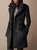 Buttoned Vintage Wool Blend Trench coat