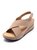 JFN  Casual Vacation Cutout Breathable Velcro Wedge Sandals