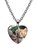 JFN Transparent Gem Heart Necklace