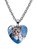 JFN Transparent Gem Heart Necklace