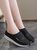 JFN Breathable Mesh Toe Mid Heel Women's Shake Platform Sandal Sneakers