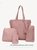 JFN Litchi Pattern Four-piece Set Child and Mother Bag Handheld Crossbody Bag