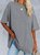 JFN Cotton Plain Boho Short Sleeve Tops Basic T-shirt/Tee