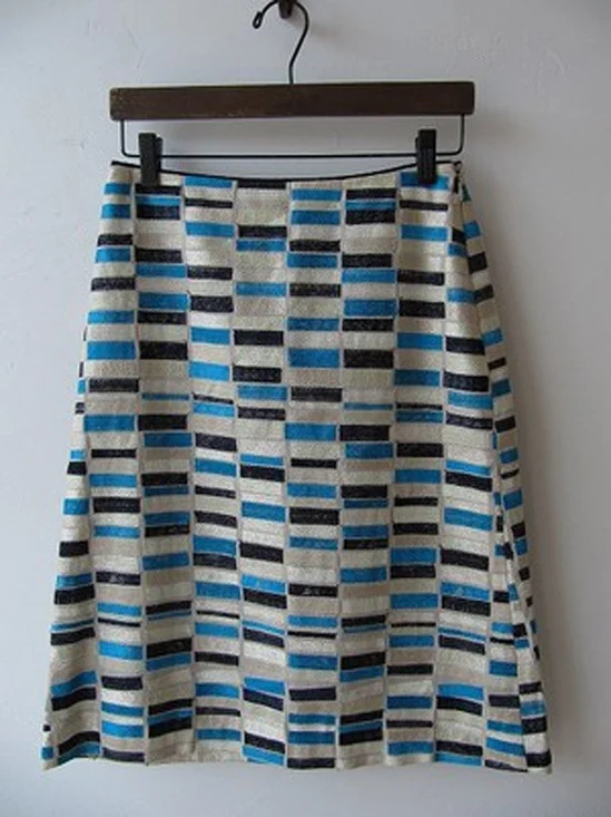 Vintage Geometric Skirt
