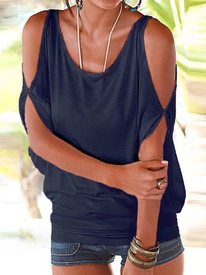 how to make cold shoulder t shirt