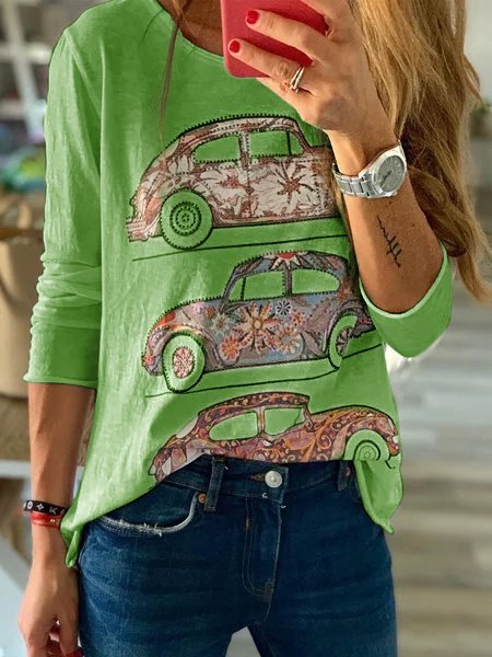 Casual Long Sleeve T-shirt