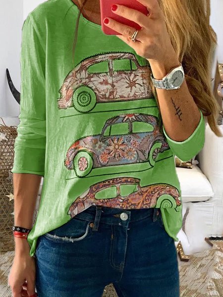 Casual Long Sleeve T-shirt