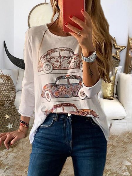 Casual Long Sleeve T-shirt