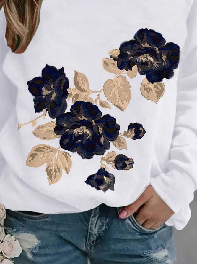 floral sweatshirt uk