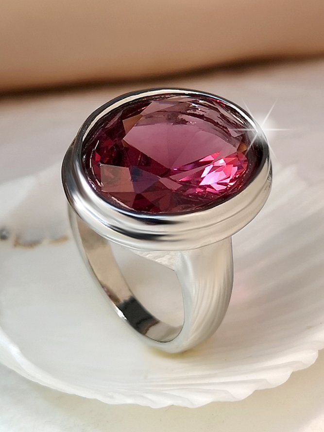 JFN  Ruby Crystal Ring