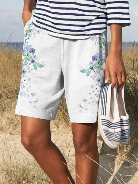 Is applicable to any place basics dragonfly casual shorts