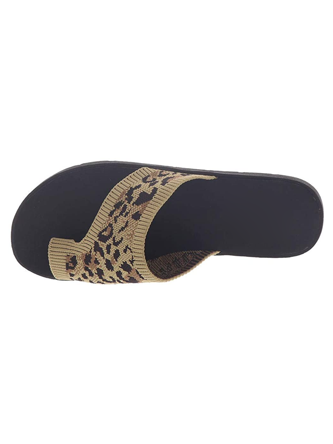 JFN Leopard Camo Plain Available Colors Flyknit Flip-flops