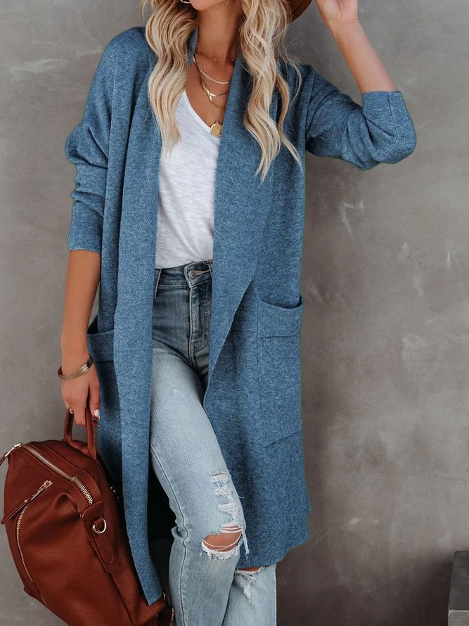 Casual Loose Woolen Other Coat