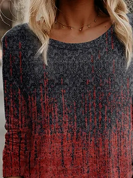 Ethnic Regular Fit Crew Neck T-Shirt