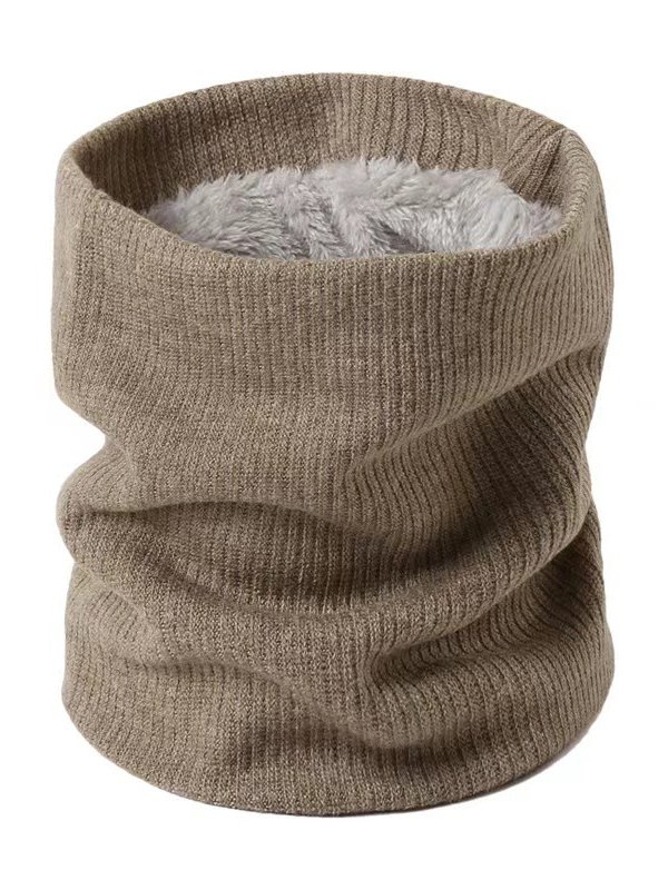 Fleece Thickening Scarf Neck Sleeves Autumn Winter Outdoor Sports Daily Warm Accessories