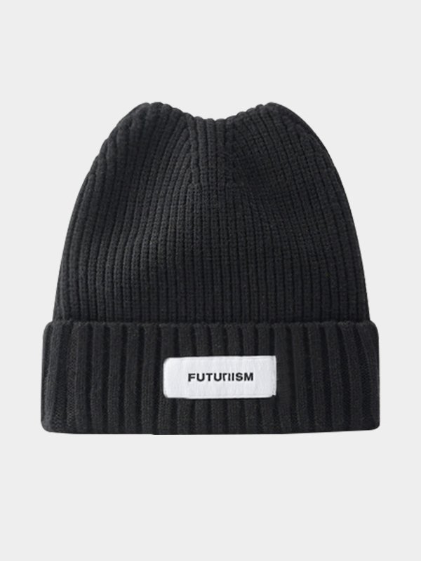 Casual Two Tone Twist Pattern Knit Beanies Everyday Outdoor Accessories