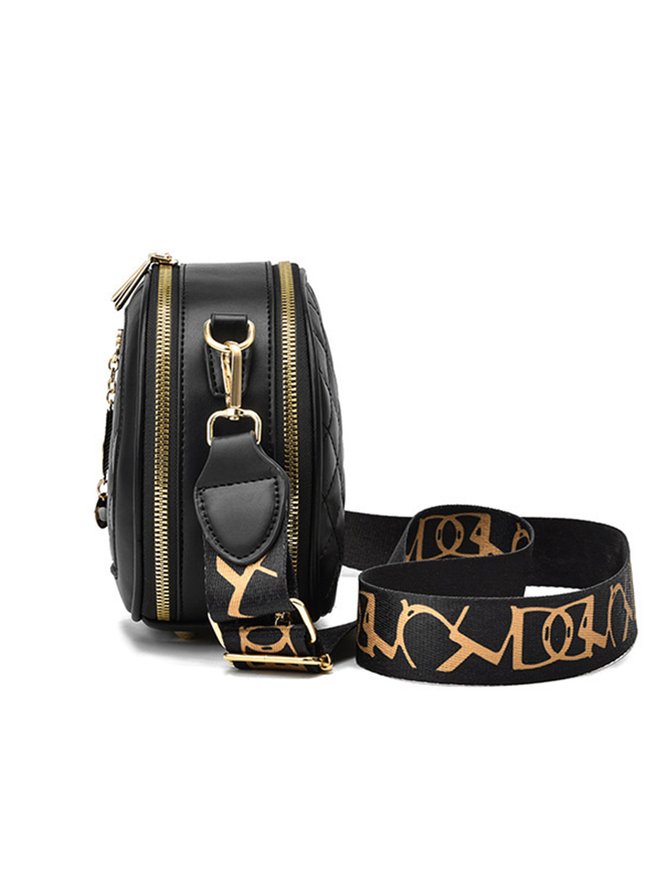 Cat Zip One Shoulder Crossbody Bag