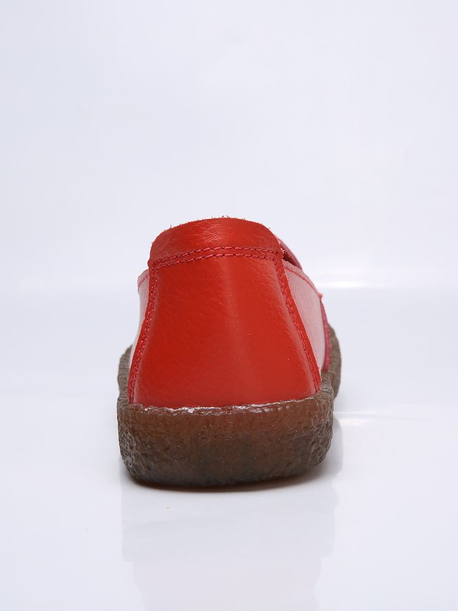 Solid Color Soft Sole Casual Shoes