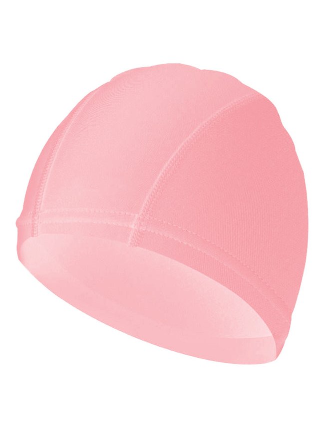 solid color swimming cap