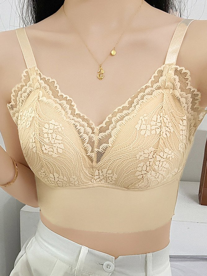 Lace High Elasticity Breathable Seamless Tank Top Underwear
