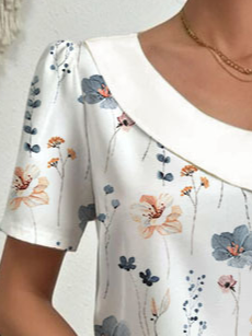 Casual Floral Others Shirt