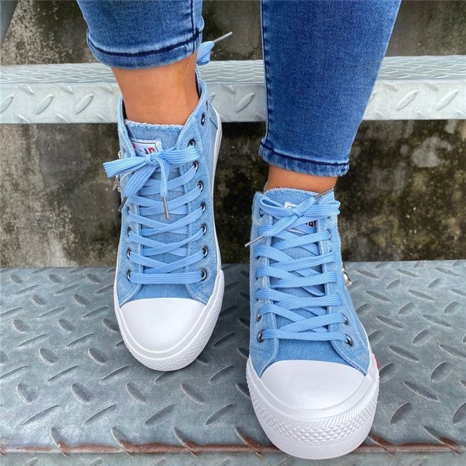 cobalt blue block heel shoes