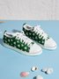 Shamrock sneakers Green Canvas Shoes