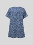 Casual Loose Knitted V Neck T-Shirt