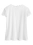 Loose V Neck Plain Casual T-Shirt