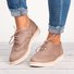 JFN Women's Lace Up Perforated Oxfords Shoes Casual Shoes