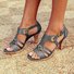 JFN  New Style Elegant Buckle Strap Sandals