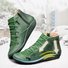 Ankle Boots for Women Lace up Slip on Round Toe  Casual Fashion Low Heel Cowboy Boots