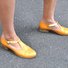 Spring Leather Vintage Closed Toe Flats Shoes