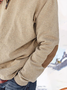 Casual Stand Collar Long Sleeve Sweatshirts & Hoodies