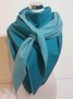 Plush warm vintage elegant cotton scarves and shawls