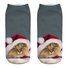 Animal Christmas Cute Cat Socks