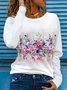 Regular Fit Floral Casual Vacation Shirts & Tops
