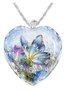 JFN  Heart Butterfly   Necklace