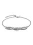 JFN  Vacation Style Simple Wave Shell Metal Multilayer Bracelet