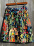 JFN Floral Casual Skirt