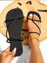 JFN Casual Pit Upper Thong Slippers