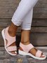 JFN Plain Color Casual Flyknit Sports Sandals