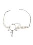 JFN Holiday Fengshui Drop Pearl Braided Necklace