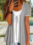 JFN Summer Spaghetti Casual Tanks Camis Top & Cardigan Two Piece Sets