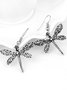 JFN Ethnic Vintage Dragonfly Earrings