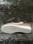 Plain Summer Vacation Wearable Daily Open-Top Pu Espadrille Sandals Standard Sandals for Women
