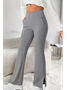 JFN Casual Cotton-Blend Plain Casual Pants