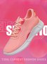 Comfortable Soft Sole Flyknit Mesh Shoes Breathable Casual Sneakers
