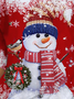 Loose Christmas Knitted T-Shirt