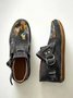 Cat Buckle Comfortable Soft Leather Short Boots Casual High Top Shoes